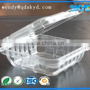 Clamshell Plastic PET Fruit Container thumbnail-1