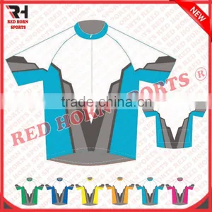 Wholesale Custom Design Cycling Jersey, Coolmax Cycling Jersey thumbnail-1