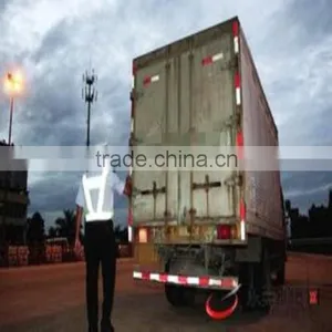 Customized Print White Red Car Warning Reflective Sticker Tape for Road Traffic Safety thumbnail-3