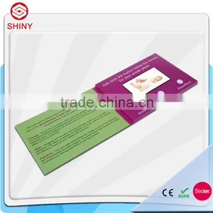 4.3inch ,5inch ,7inch Newest Lcd Video Greeting Card for Invitation,business Gift. thumbnail-2