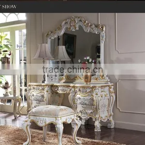 Italian Style Wooden Furniture -antique Hand Carved Mirror Furniture-antique Reproduction Italian Style Furniture thumbnail-3