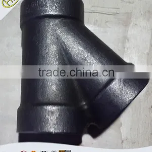 ASME B16.11 NPT Threaded Reducing 45 Degree Lateral Tee Pipe Fitting thumbnail-4