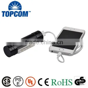 TD2406 Emergency High Power Bank USB Rechargeable Head Torch Flashlight thumbnail-1