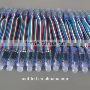 Waterproof IP66 12mm Full Color DC5V LPD6803 IC Led String Light Led Christmas Pixel Light thumbnail-2