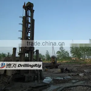 Water Well Drilling Equipment Rig With DTH Hammer and Air Compressor thumbnail-4