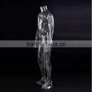 PC Male Mannequin Transparent Mannequin Hollow Out Mannequin Photography Mannequin thumbnail-1