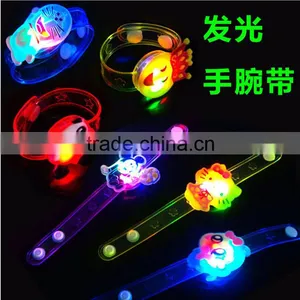 for Children Lighted Bracelet,led PVC Wristband for Kids thumbnail-1