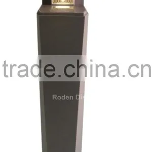 Hot Sale Wine Floor Stand Wooden Wine Display Stand With LED Lighting thumbnail-1