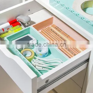 Kitchen Bathroon Mutil-function Plastic Drawer Divider thumbnail-3
