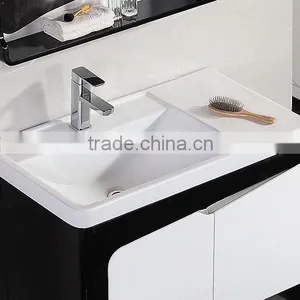 ROCH 8020 Best Selling PVC Bathroom Vanity Customized With Ceramic Basin thumbnail-2