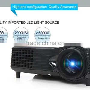 Projector Light Engine, 2000 Lumens Led Lcd Projector for Home Education Business Use thumbnail-1