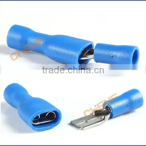 Hot Sell Fully Insulated Female Pre- Insulated Terminal / Plug Spring FDFD2-250 6.3 Plug-in Terminals thumbnail-2