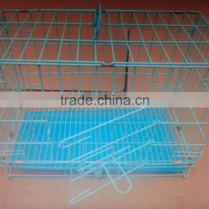 24" 35" Folding Pet Carrier for Dog Cage With Plastic Tray Hot Sales Low Price thumbnail-1