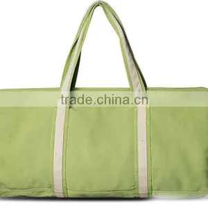 2015 New Custom High Quality Large Capacity Tote and Sling Shoulder Cotton Canvas Yoga Bag for Women thumbnail-2