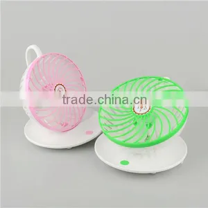 Slide-Proof Plate Coffee Cup Shaped Fan thumbnail-2