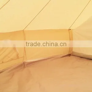 Double Layers Canvas Bell Tent Waterproof thumbnail-5