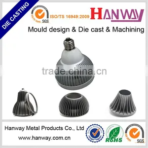 Aluminum Die Casting .LED Light Parts of Die Casting thumbnail-1