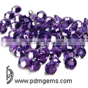 Top Quality Amethyst Round Cut Lot For Finger Rings thumbnail-2