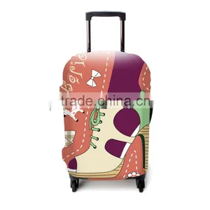 Luckiplus Fine Designed Luggage Cover Spandex Elastic Trolley Case Cover thumbnail-5