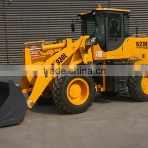 4WD 3 Ton Small Articulating Wheel Loader Compact Loaders With CE thumbnail-3