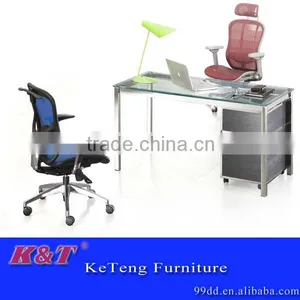 Metal Wooden Leather Couch for Home thumbnail-1