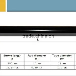 Pull Gas Spring Traction Gas Spring LQ 10/28-350-485(Q-Q)800 thumbnail-5