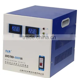 2016 New SVC 10kva Single Phase Automatic AC Voltage Stabilizer Regulator Transformer for Home From YueQing Factory thumbnail-4