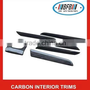 GENUINE OEM CARBON INTERIOR TRIM KIT FOR AUDI Q3 COMPLETE 6 PCS thumbnail-1