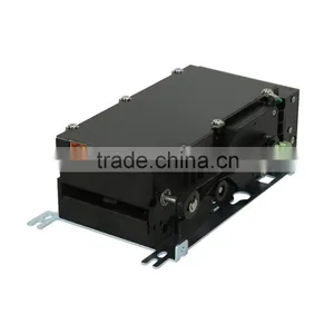 Motorized RS 232 Magnetic Stripe Card Reader , ISO7810 ID-1 EMV Smart Card Reader thumbnail-4