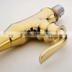 Sanitary Ware Kitchen Basin Sink Faucet Brushed Kitchen Faucet/finish Gold Kitchen Faucet thumbnail-3