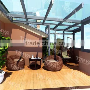 Used Sunroom and 200 Micron Greenhouse Film thumbnail-1