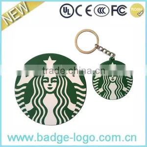 Round Special Creative Keychain for Coffee Shop thumbnail-1