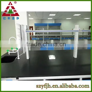 Dental Laboratory Island Bench With Reagent Shelf thumbnail-3