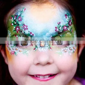 Custom Princess Makeup Face Mask Stickers Full Face Tattoo Sticker Makeup Face Painting Factory thumbnail-4