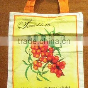 Logo Printing Promotion 100% Cotton Shopping Bags thumbnail-4