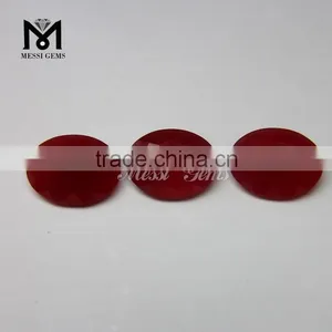 Wholesale Red Quartz Oval Cut Loose Jade Gems thumbnail-3