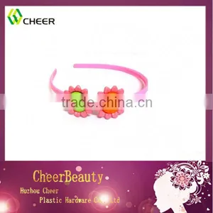 Flower Kids Lovely Wholesale Plastic Headbands thumbnail-1