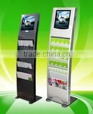 22" Inch Floor Stand Wireless With Magazine Rack Electronic ad Player thumbnail-1