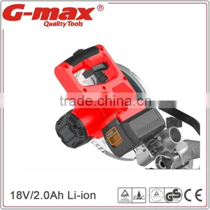 G-max Li-ion Powered 185mm Cutting Saw Machines GT-MS185L thumbnail-2