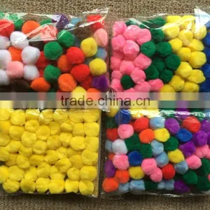 Party Deocoration Acrylic Pompoms Pompoms Diy Set DIY Polypropylene Pompoms for Clothes Decoration thumbnail-2
