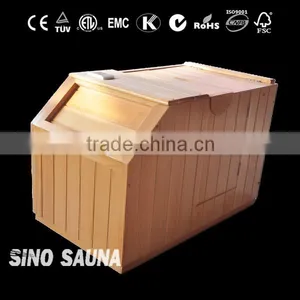 HS-002 Half Body Infrared Sauna Portable Mini Sauna Women's Beauty Machine thumbnail-1