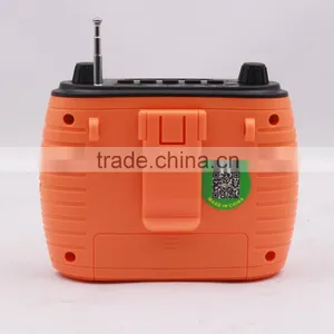 HOT 2015 MINI Portable Loudspeaker and Speark With USB TF FMradio thumbnail-5