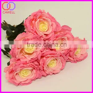 Good Quality Wholesale Artificial Latex Rose thumbnail-3