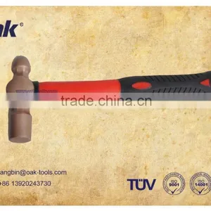Beryllium Copper BALL HEAD ENGINEERS HAMMER thumbnail-1