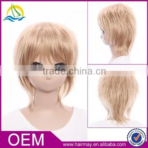 Excellent Quality Cosplay Cartoon Anime Wig Axis Powers Hetalia Weden Naruto Cosplay Wig Factory in Guangzhou thumbnail-1