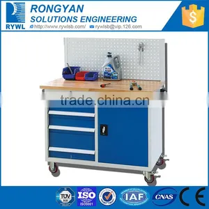 Metal Frame Workshop Cabinets Industrial/work Benches With Drawers thumbnail-1