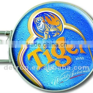 Wall Mounted LED Round Lighting Box for Beer S1416 ~ NEW thumbnail-1