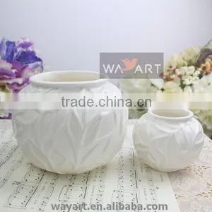 Bowl Shaped Ceramic Flower Vase of Ceramic Vase thumbnail-2