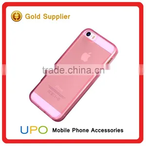 [UPO] Ultra Thin High Transparent Clear Matte TPU PC Back Cover Case for IPhone 5 thumbnail-5