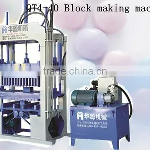 Simple Concrete Block Making Machine Produce Hollow Brick thumbnail-1
